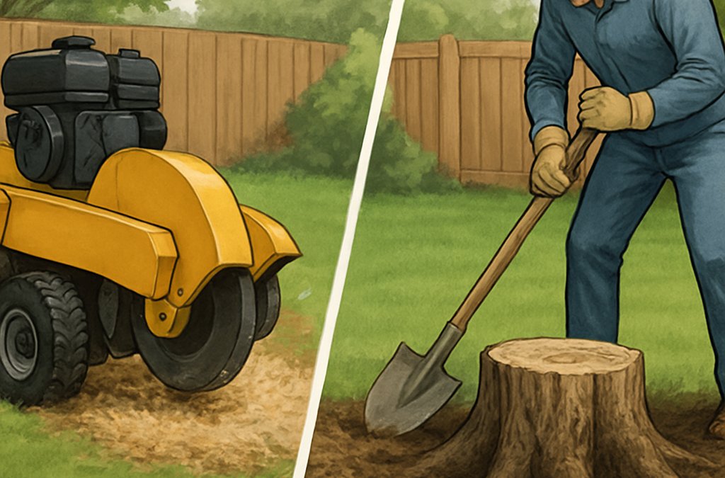 Stump Grinding vs Stump Removal: Which Option Is Best for Your Yard?