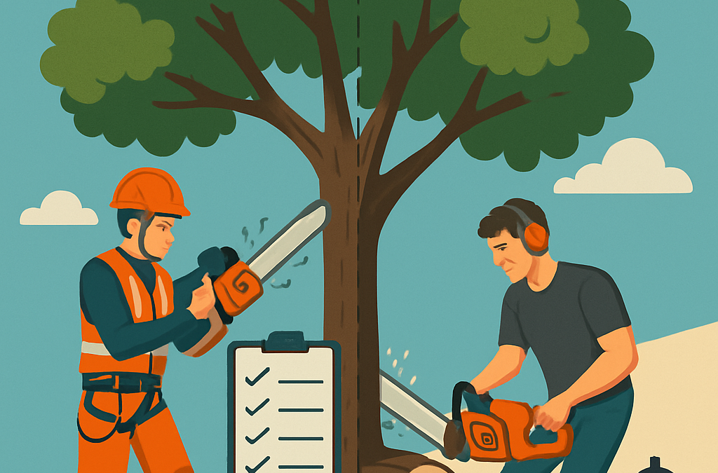 When to Hire a Professional Tree Removal Service vs. DIY: Safety and Cost Checklist