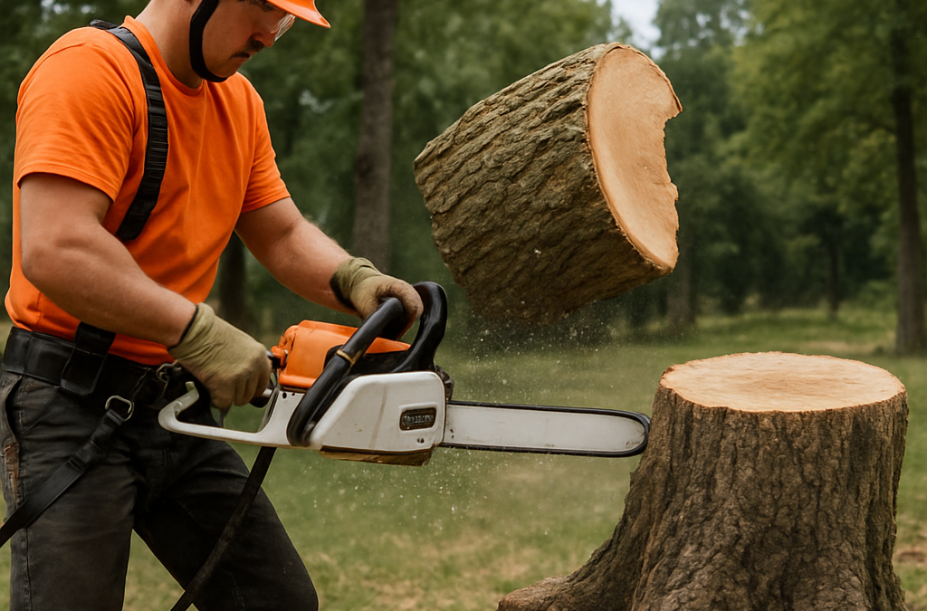 One-Call Solutions: Combining Tree Cutting and Stump Removal for Faster Property Cleanup