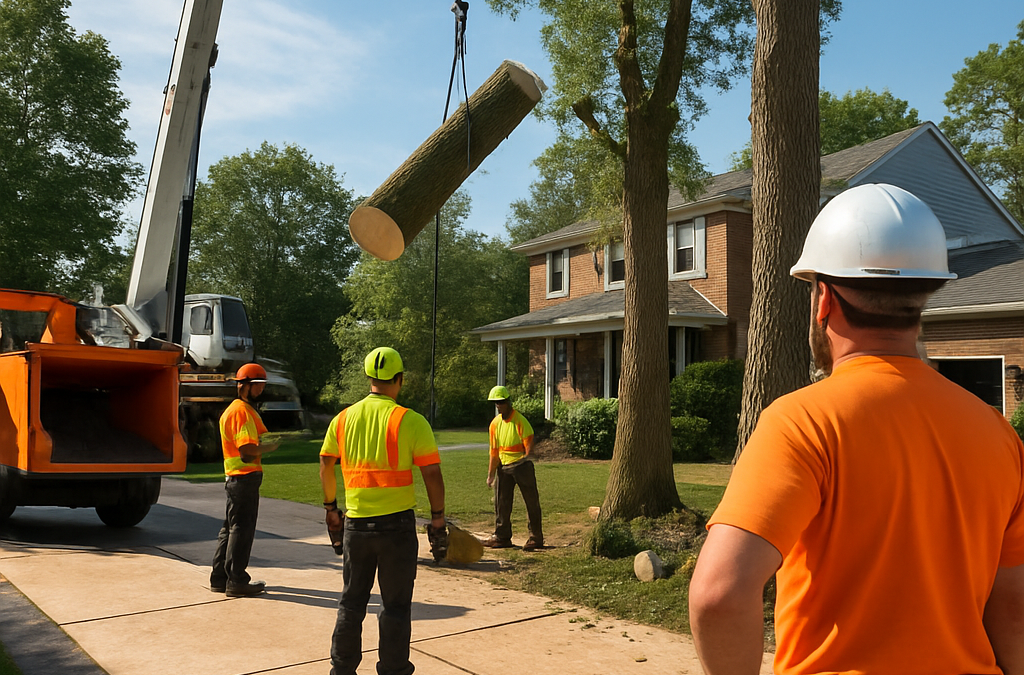 Tree Cutting and Removal 101: How Professionals Protect Your Property During the Job